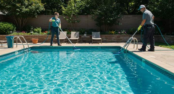 nettoyage de piscine